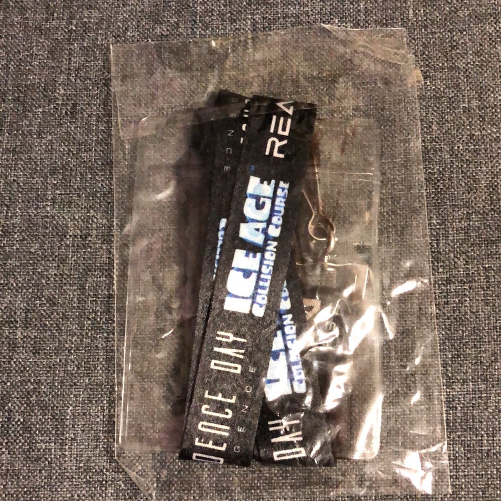 Independence Day Ice Age X-Men Real3D Fabric Lanyard ID Badge Clip Keychain NEW